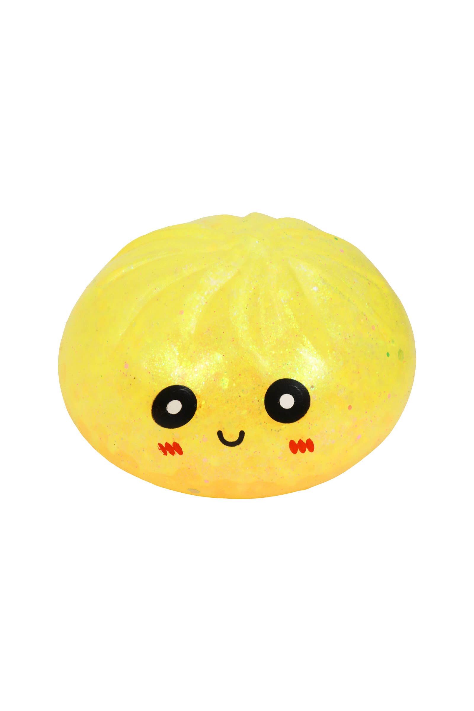 Glittery Bao Bun Dumpling Water Bead Filled Squishy - 12 Pcs