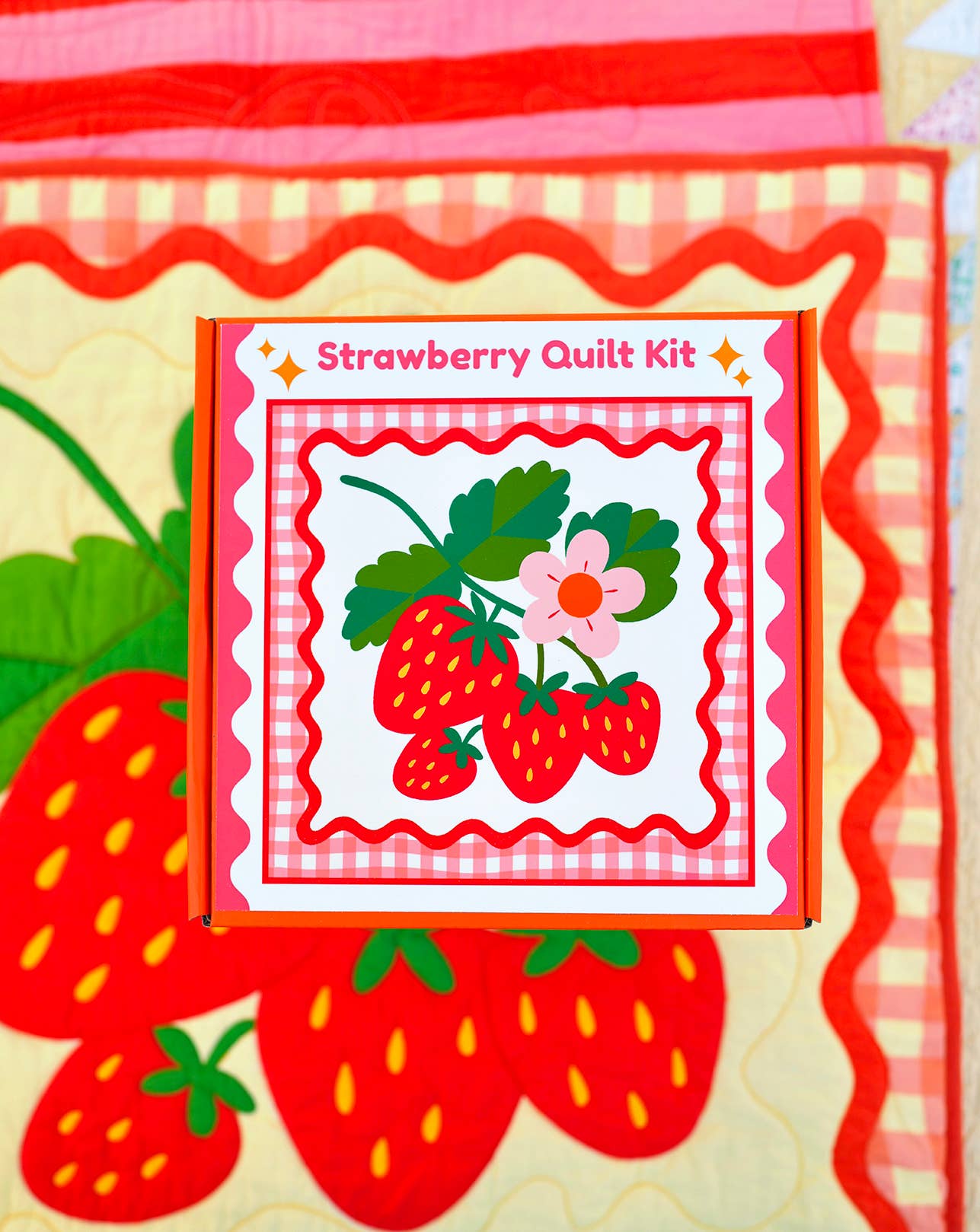 Strawberry Quilt Kit