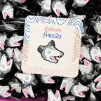 Opossum shoe charms (PVC)