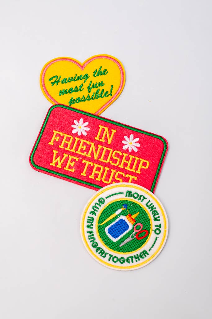 Sticker Patches Set, Assorted