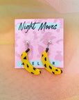 banana earrings