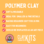 Capybara DIY Polymer Clay Kit | Arts & Craft Kit
