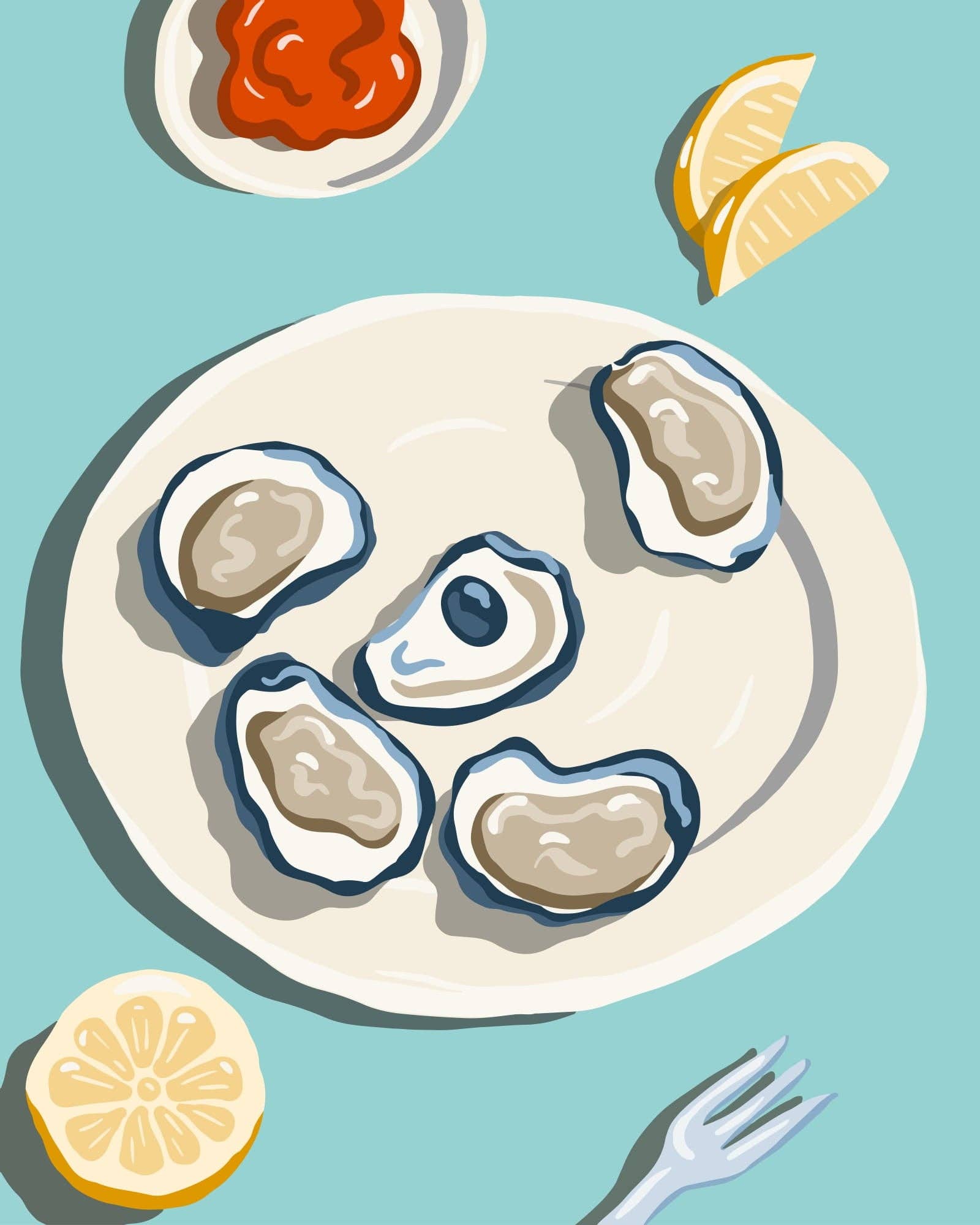 The World Is Your Oyster Paint by Numbers