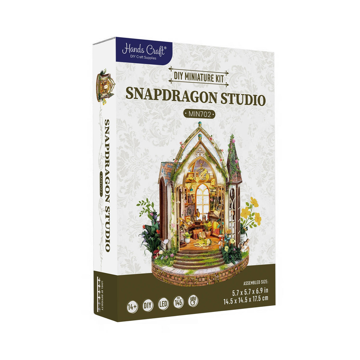 DIY Miniature House Kit: Snapdragon Studio
