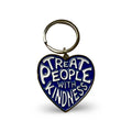 Treat People With Kindness Enamel Keychain – Harry Inspired