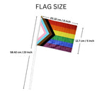 Small Daniel Quasar Flags on a Stick