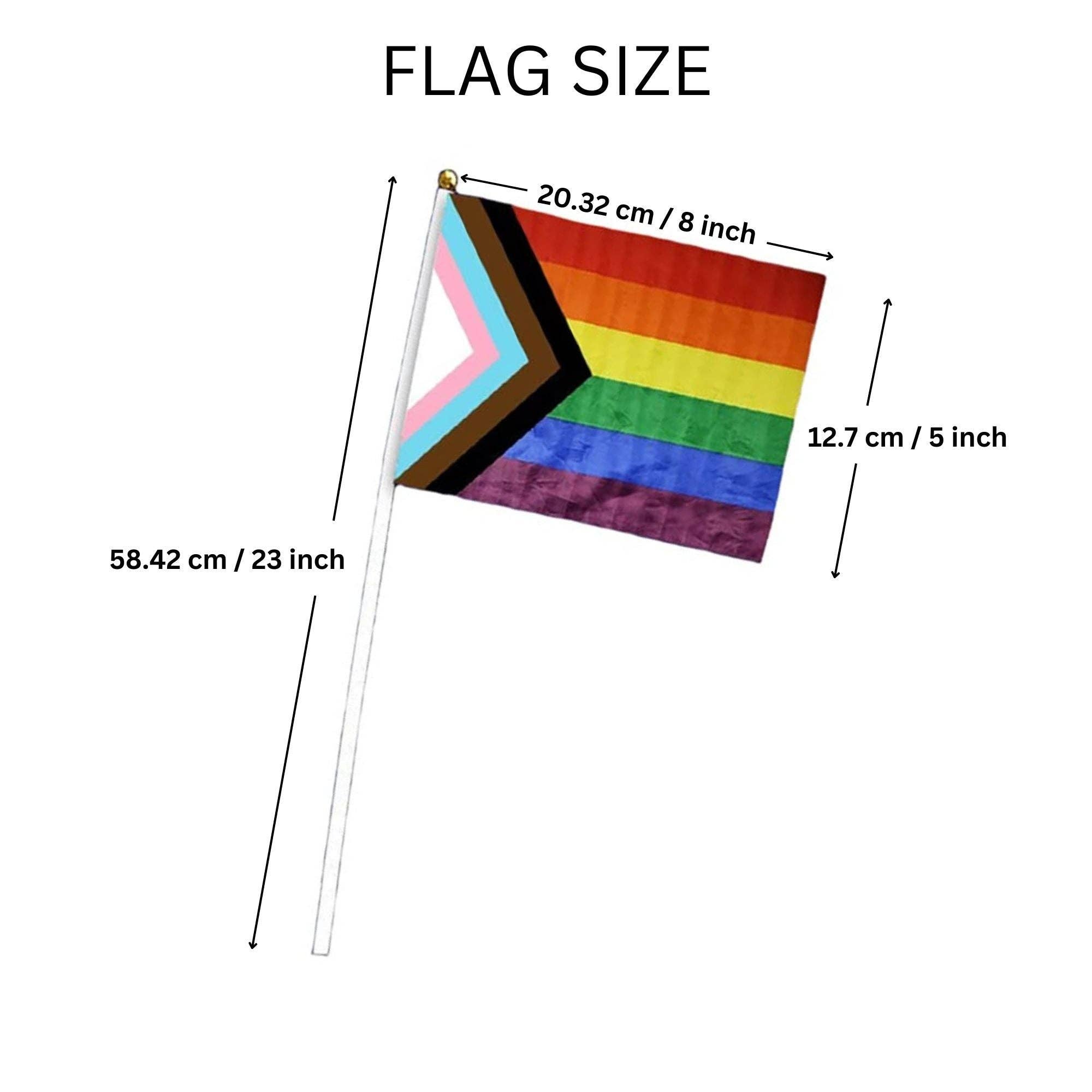 Small Daniel Quasar Flags on a Stick