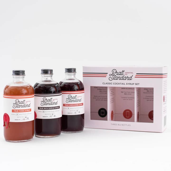 Classic Cocktail Syrup Set