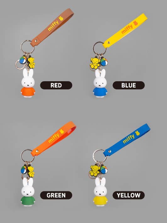 Miffy Characters Key Holder-Bag Charm
