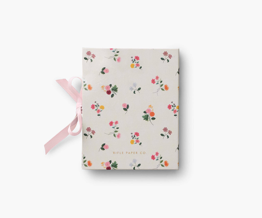 Ditsy Dahlia Folio Paper Wrapped Picture Frame