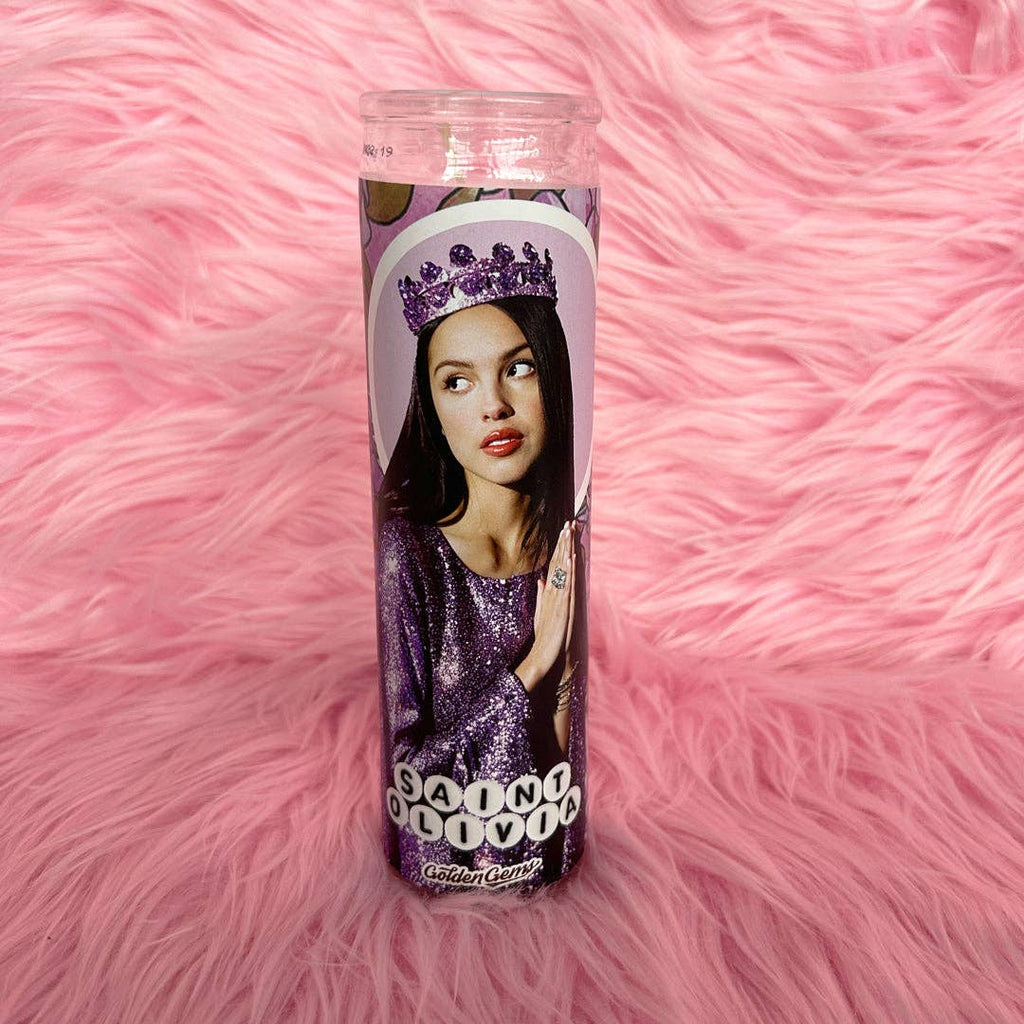 Saint Olivia Prayer Candle