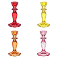 Glass Candle Holder Set Warm Colors | Mothers Day Gifts |