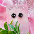 Soot Sprites Handmade Acrylic Earrings & Keychains