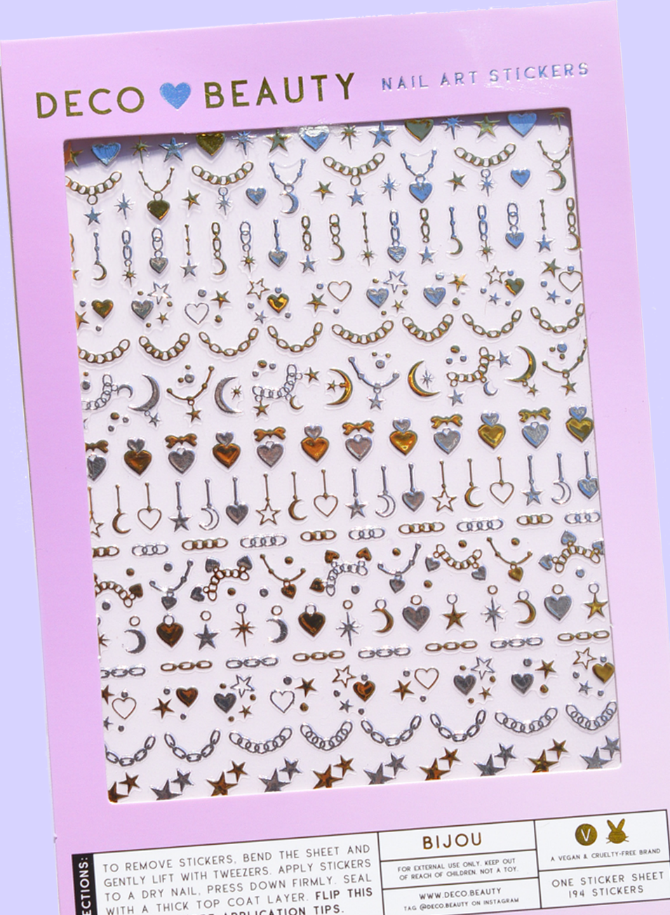 Nail Art Stickers - BIJOU