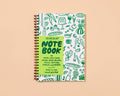 Icons Letterpress A5 Spiral Notebook