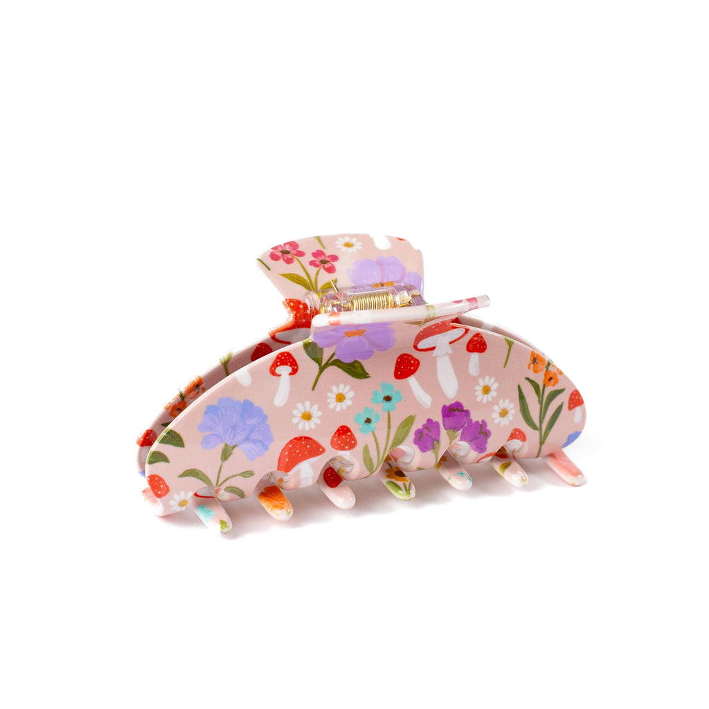 Mushroom Meadows Claw Clip