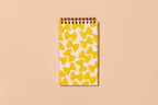 Farfalle Bowtie Pasta Spiral Pocket Size Notebook
