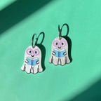 BOOkish Ghost Earrings