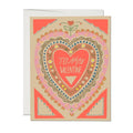 To My Valentine's Valentine Greeting Card