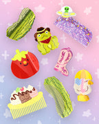Pickle Hair Comb, Funny, Food, Hair Accessory, Durable Comb
