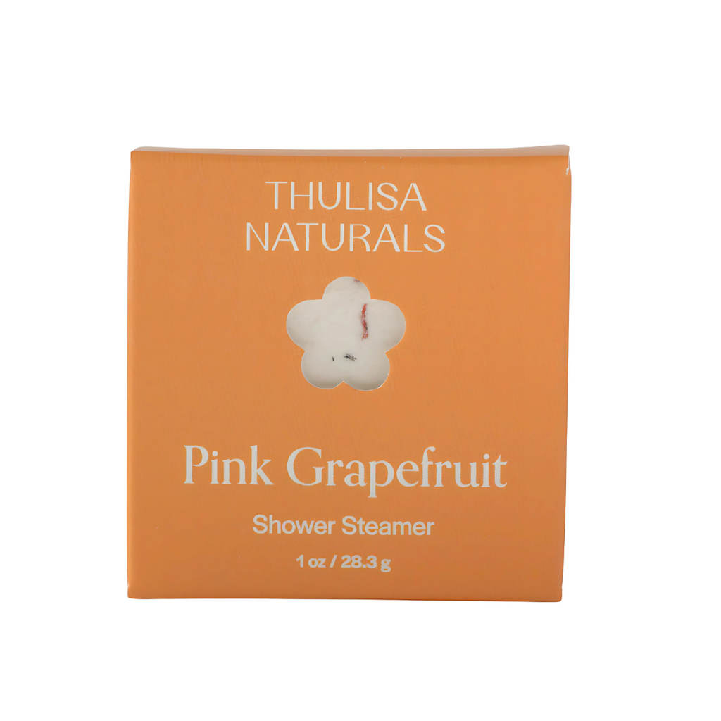 Individually Wrapped Pink Grapefruit Shower Steamer