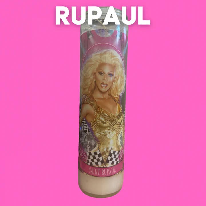 The Luminary Rupaul Altar Candle