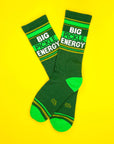 Big Pickle Energy Gym Crew Socks