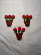 Roses in a Pot Magnet