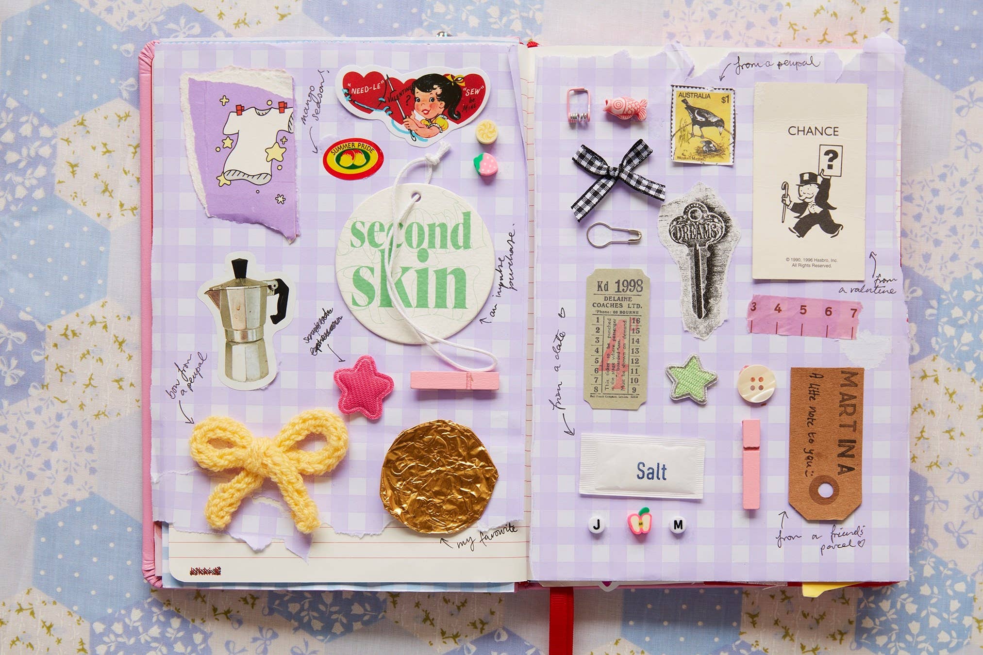 A Year of Junk Journaling