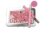 Pink Gator Cigarette Case