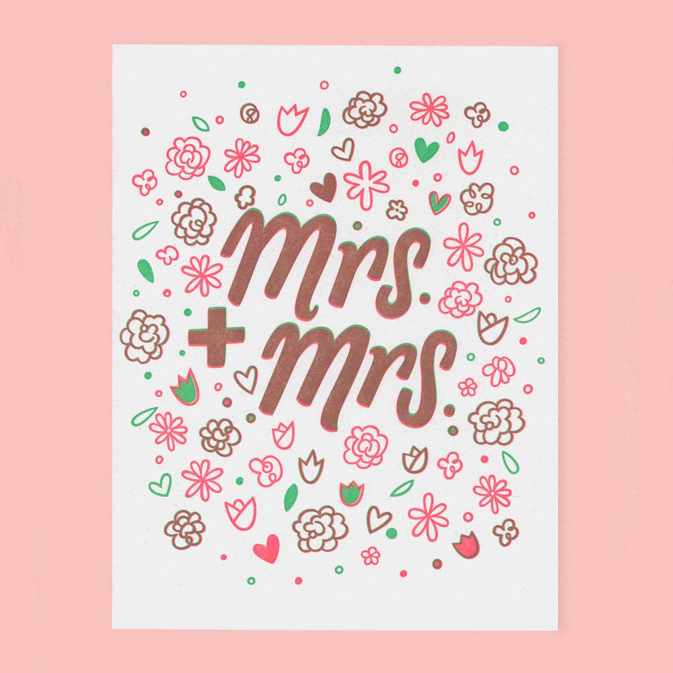 Mrs Mrs Card