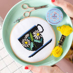 Teacup Brie Harrison Cross Stitch Kit