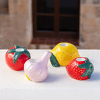 Garlic Ceramic Candle Holder - 6cm | Mothers Day Gifts |