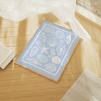 Seashells Light Blue Print