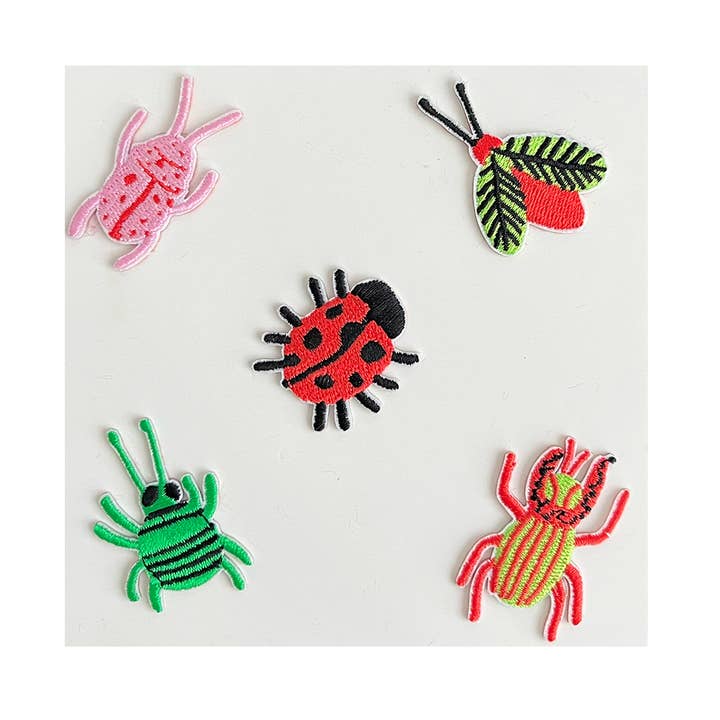 Backyard Bugs Patch Set - 5 Pk.