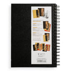 Medium Sketchbook Spiral Hardcover - Black