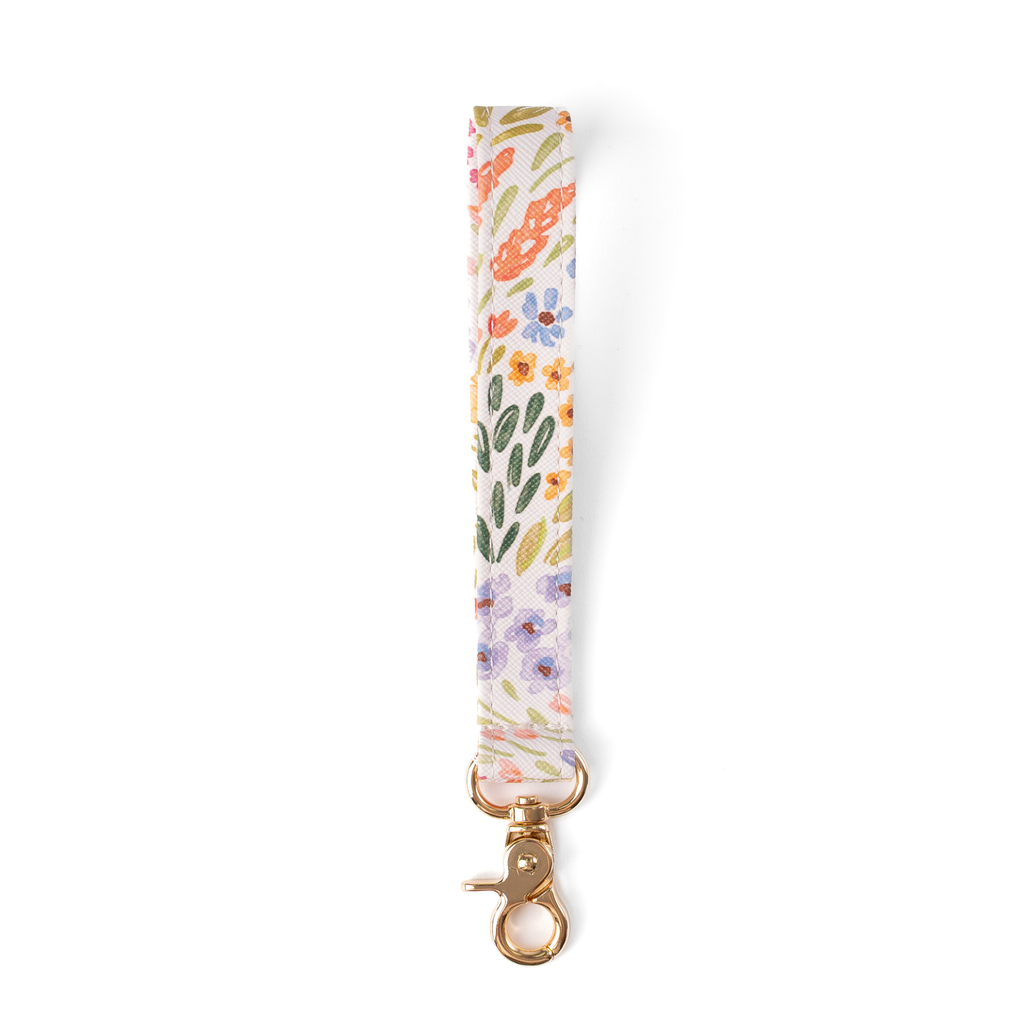 Floral Wristlet Keychain