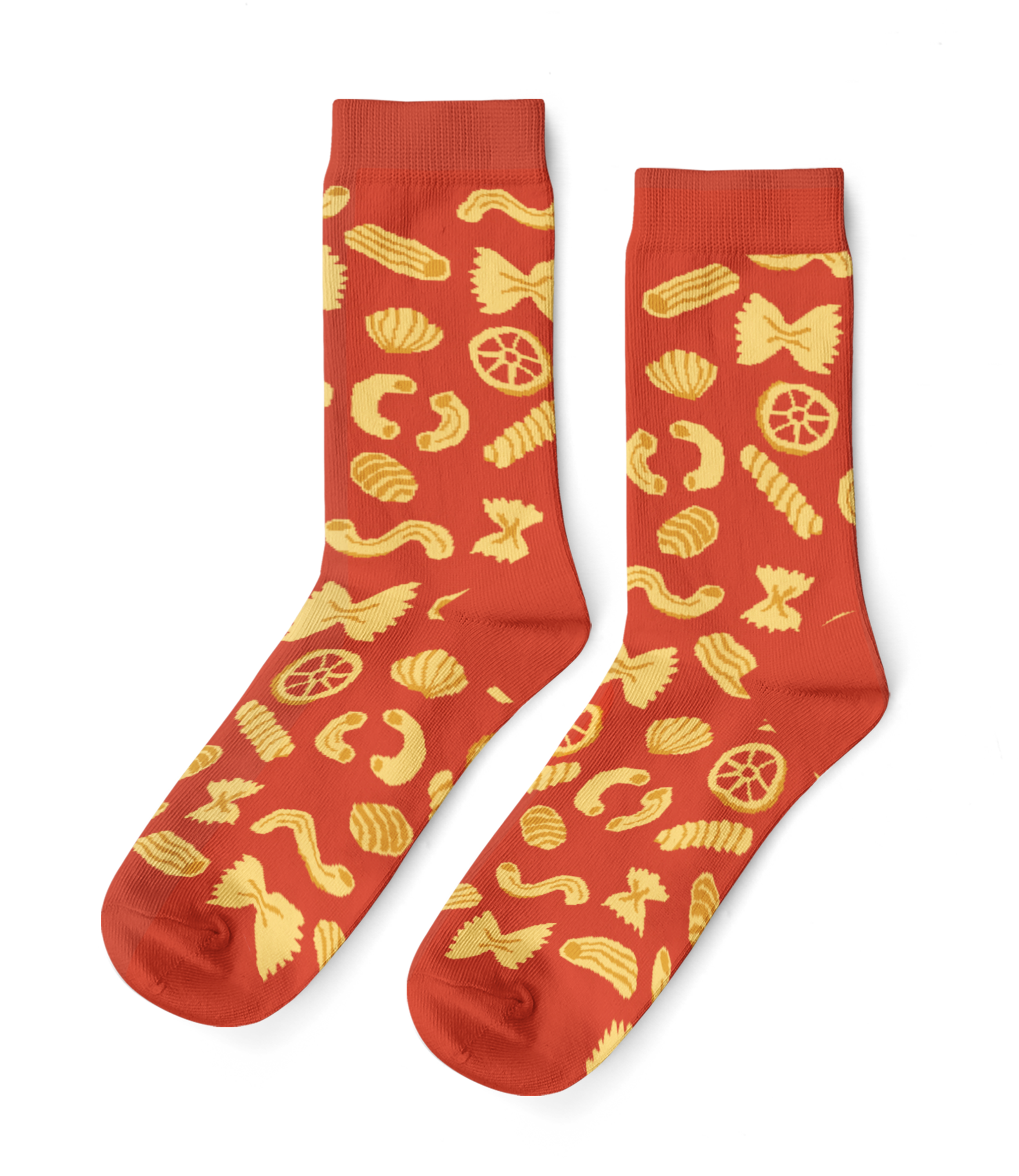 Pasta - Large Crew Socks