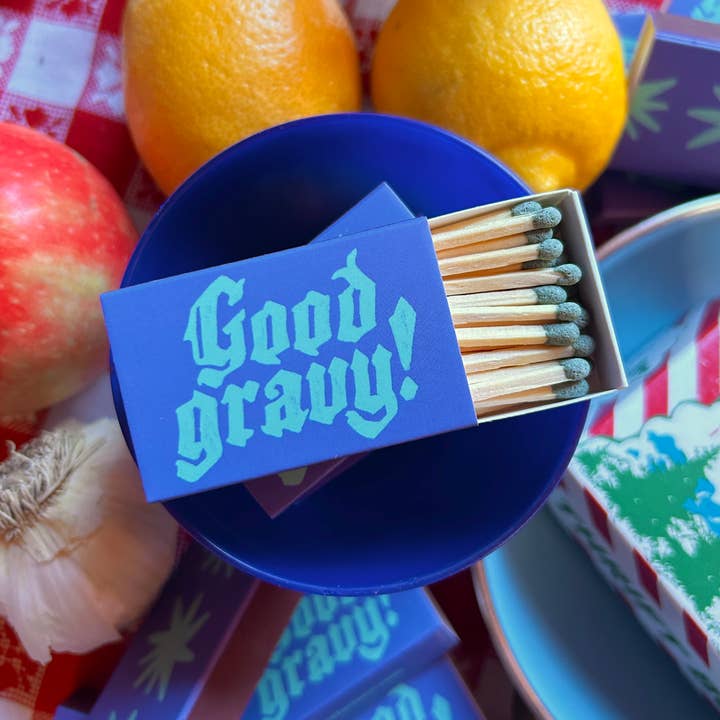 Good Gravy! Matches For Dinner Party, Home Decor, Candles