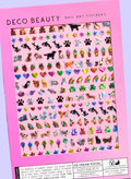 Nail Art Stickers - ICE CREAM SOCIAL