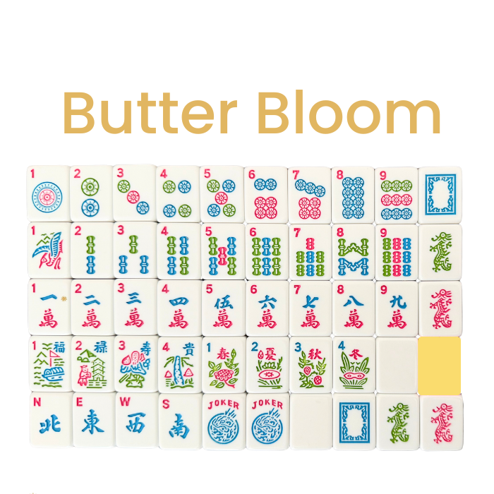 Mahjong Studios – American Mahjong Tile Set Lilac Bloom
