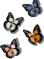 Hand-painted Monarch Butterfly Claw Hair Clip