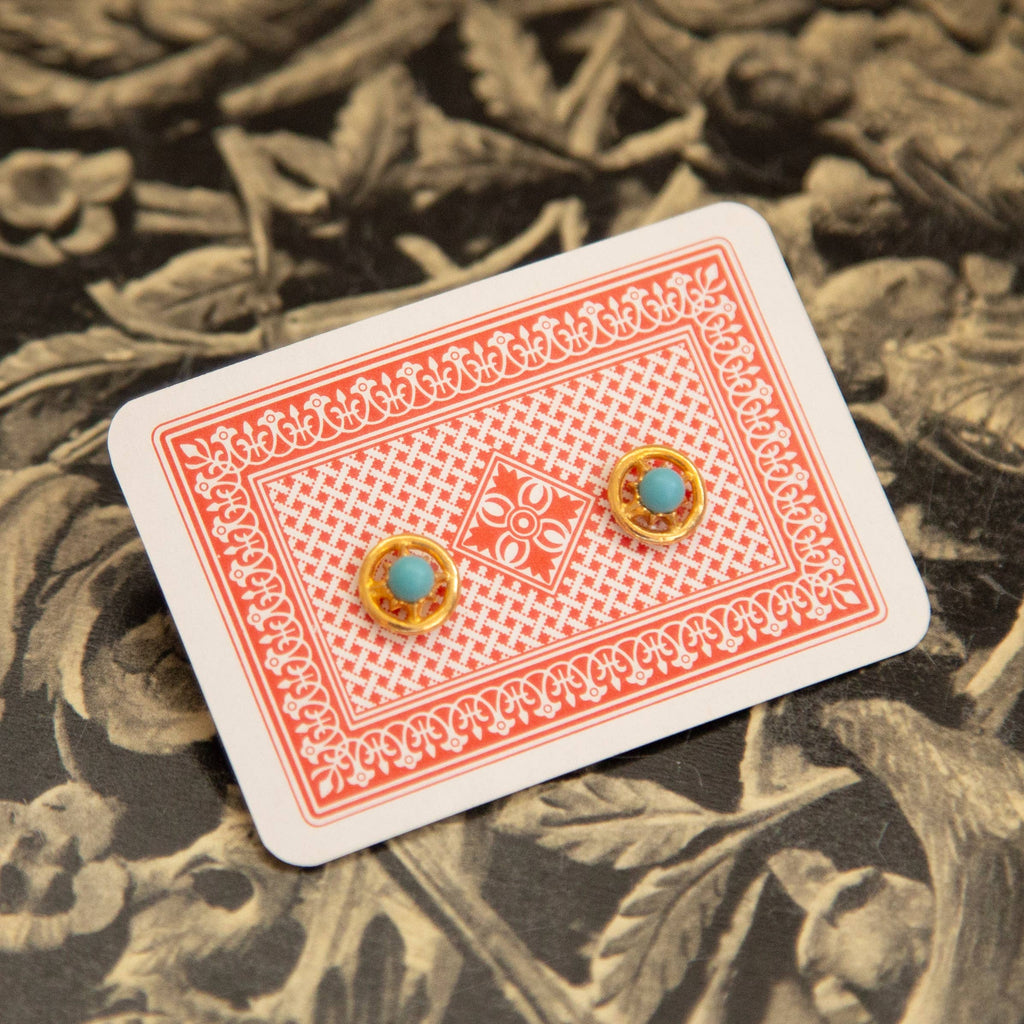 Vintage Gold Stud Earrings - Variety