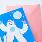 Yeti Disco Riso Card