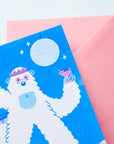 Yeti Disco Riso Card