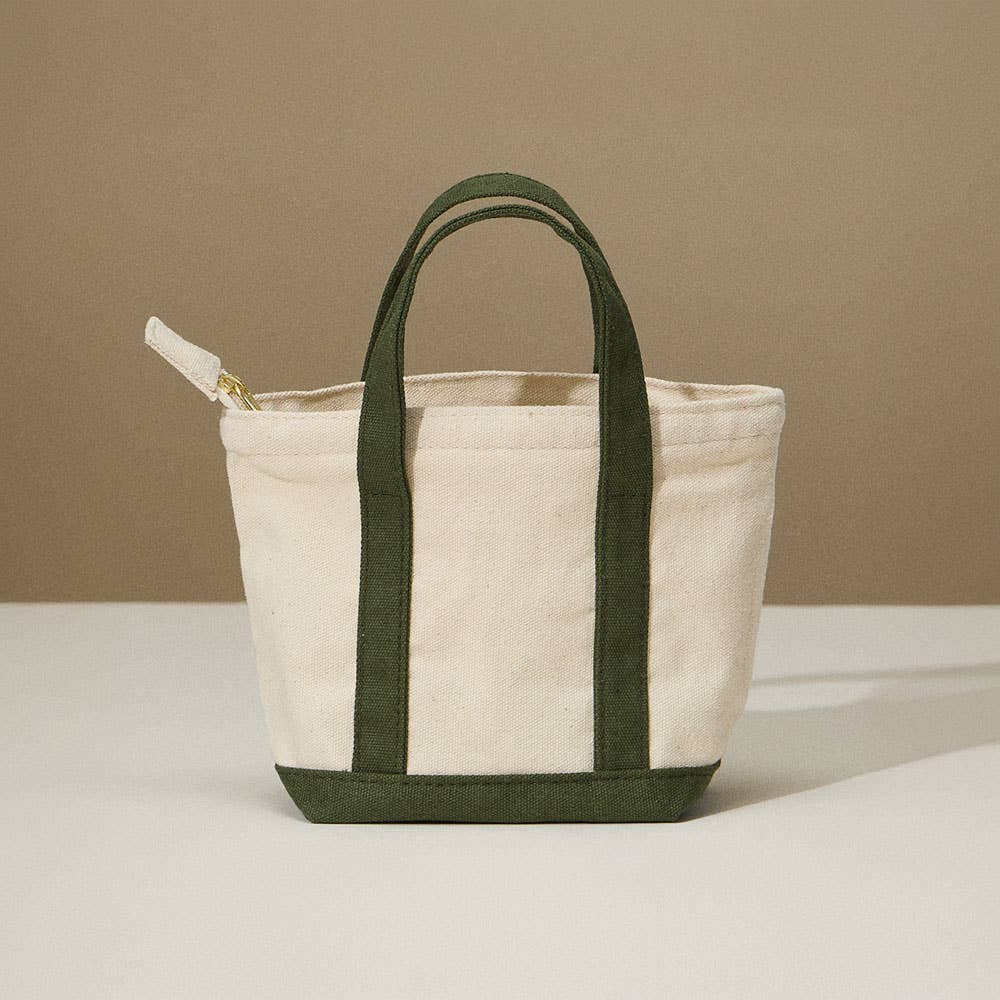 Mini Multi Purpose Compact Canvas Tote Bag