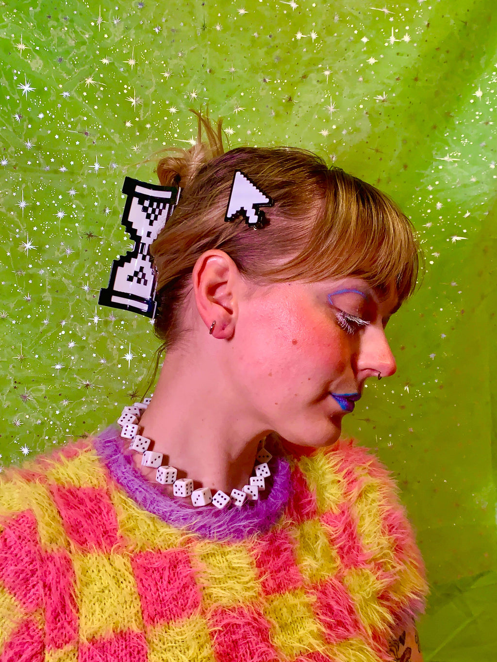 Y2K Cursor Hair Clip Set