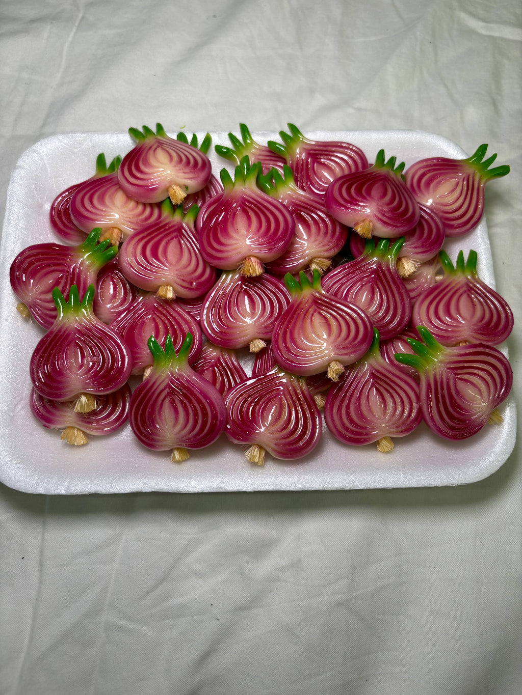 Sliced Onion Kitchen Magnet