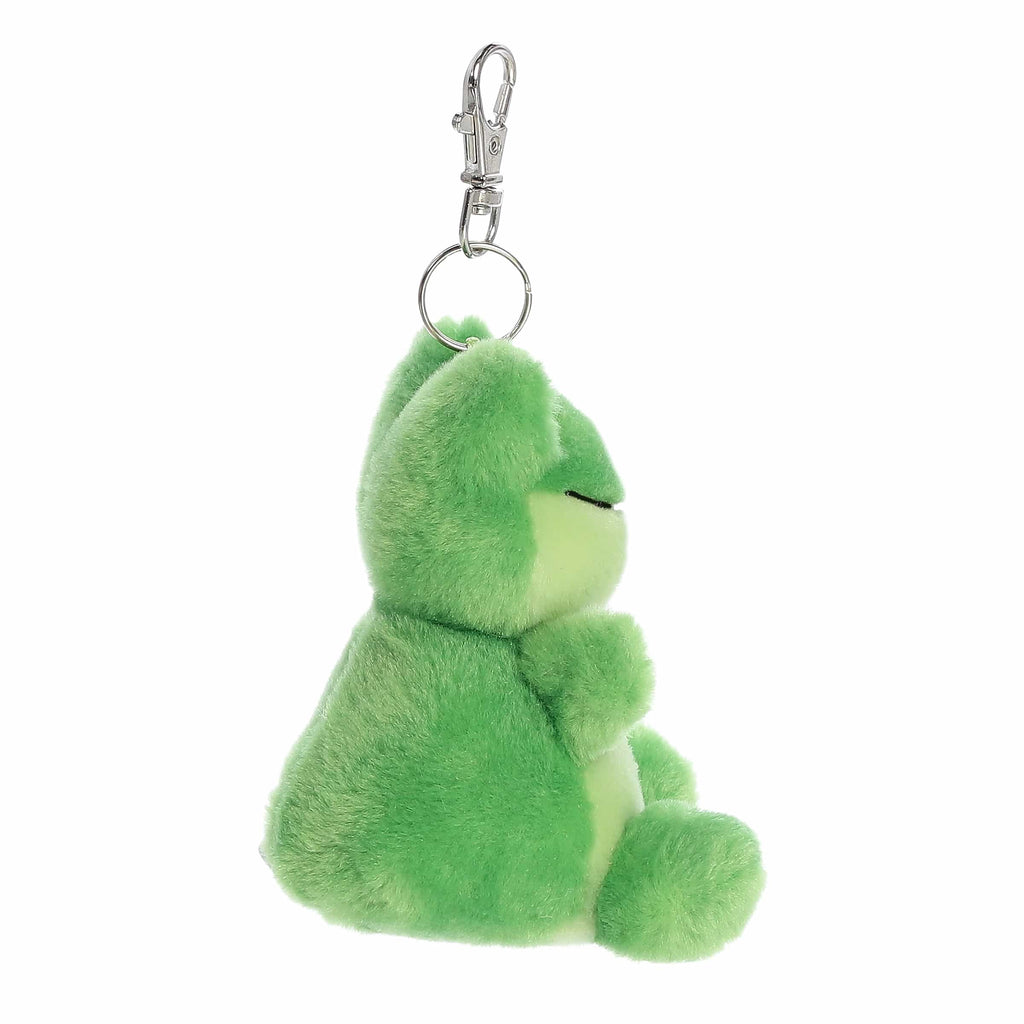 4" Plush Ribbits Frog Palm Pals Clip-On