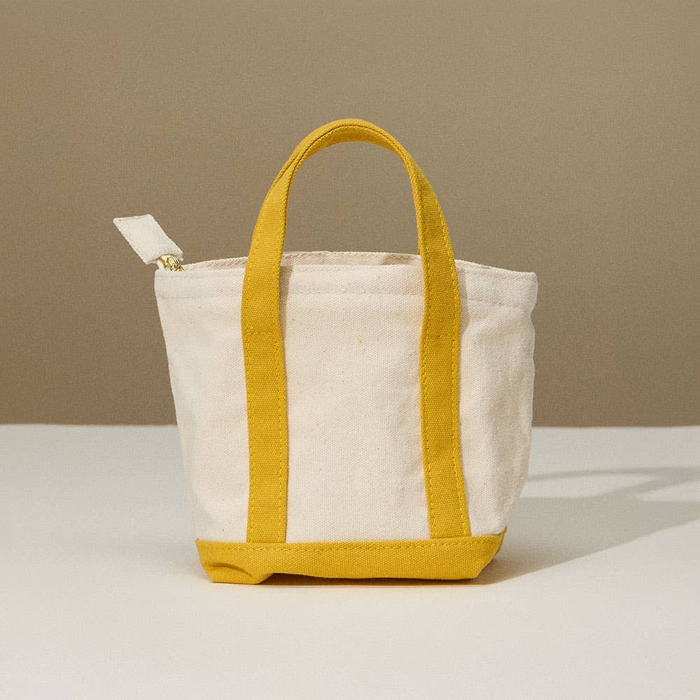 Mini Multi Purpose Compact Canvas Tote Bag